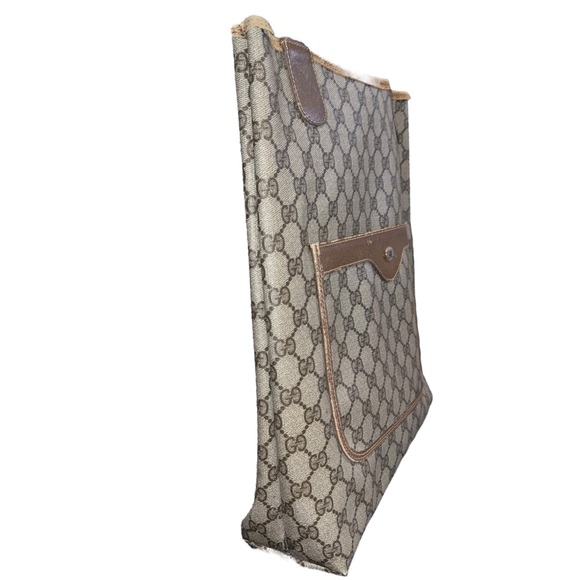 GUCCI Vintage Authentic GG Supreme Web Tote Bag - Picture 5 of 16